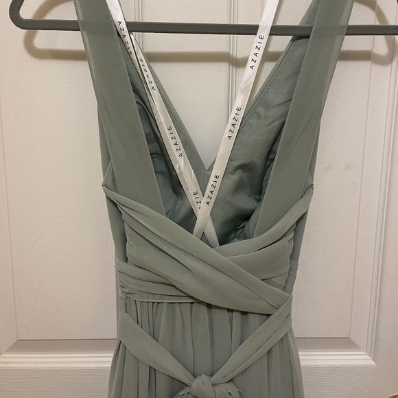 Azazie Kora Bridesmaid Dress in Agave - Picture 9 of 9